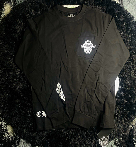 Chrome black long sleeve - chrome,